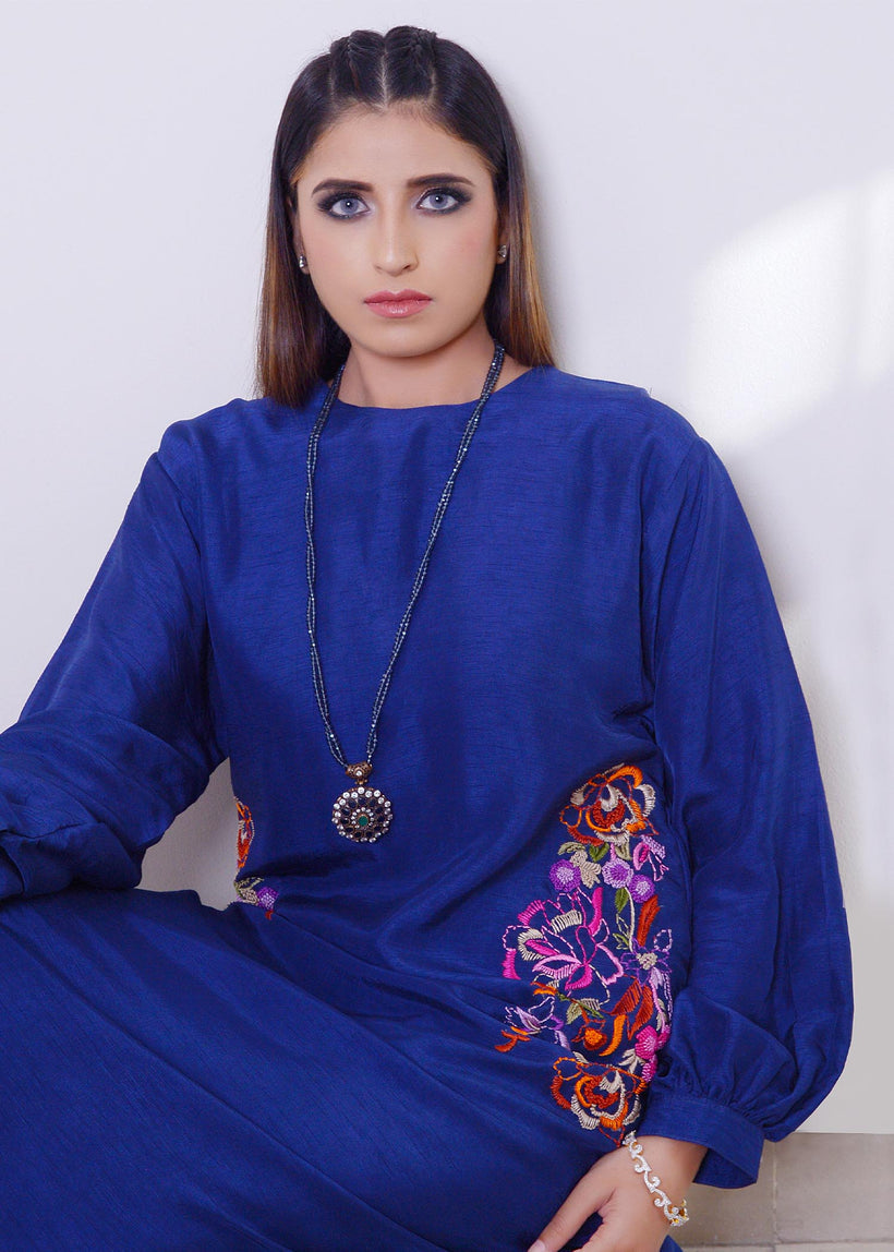 Ad-369 Navy Resham