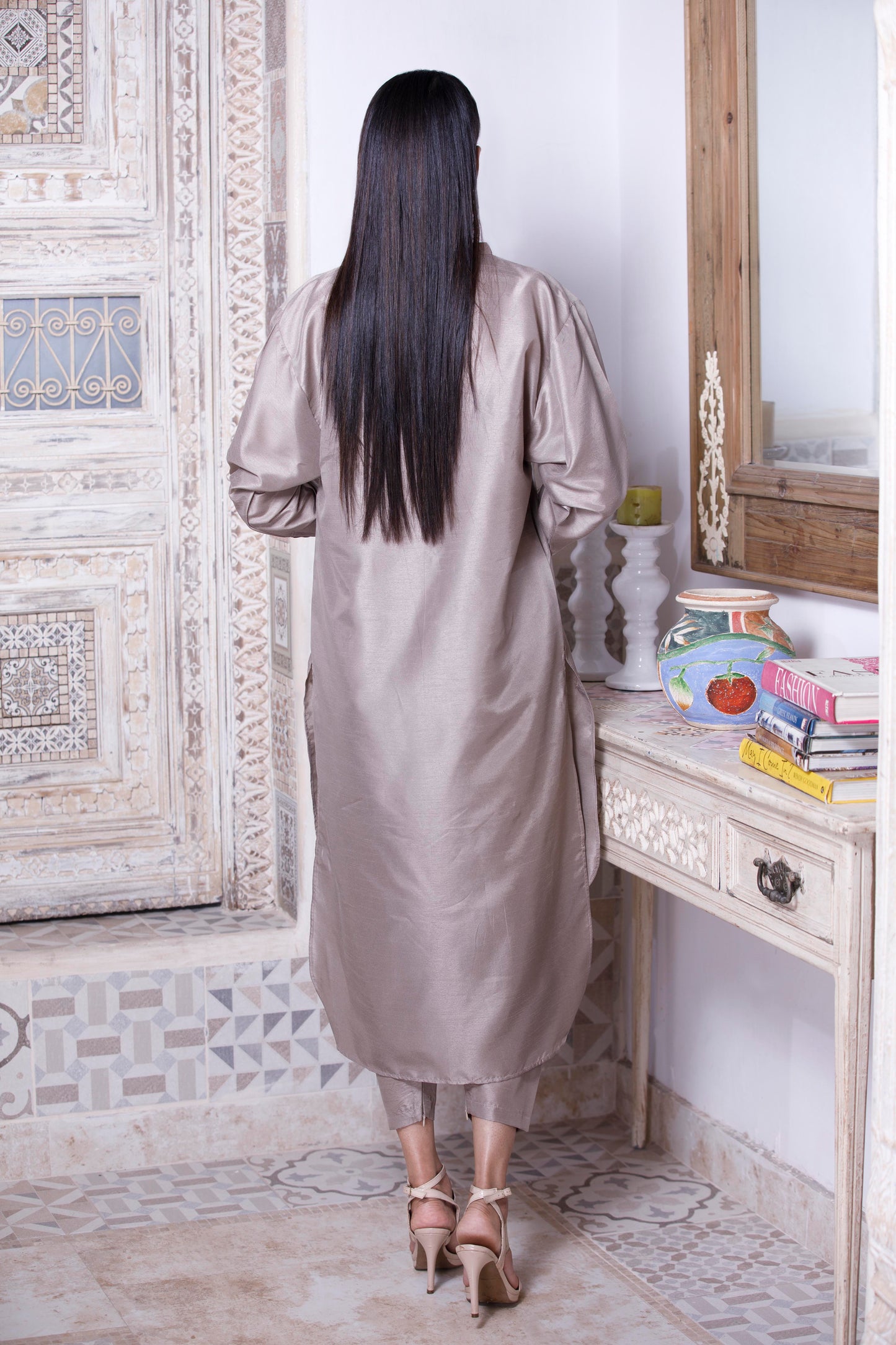 Grey Festive P-97 - LeMubdi Clothing