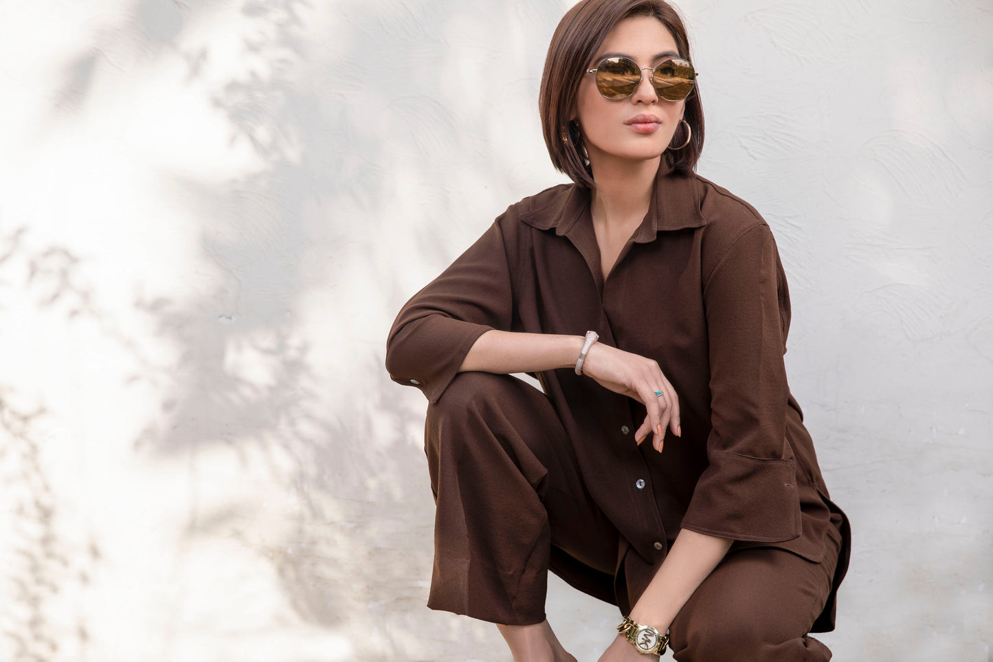 Dusana B233brown - LeMubdi Clothing