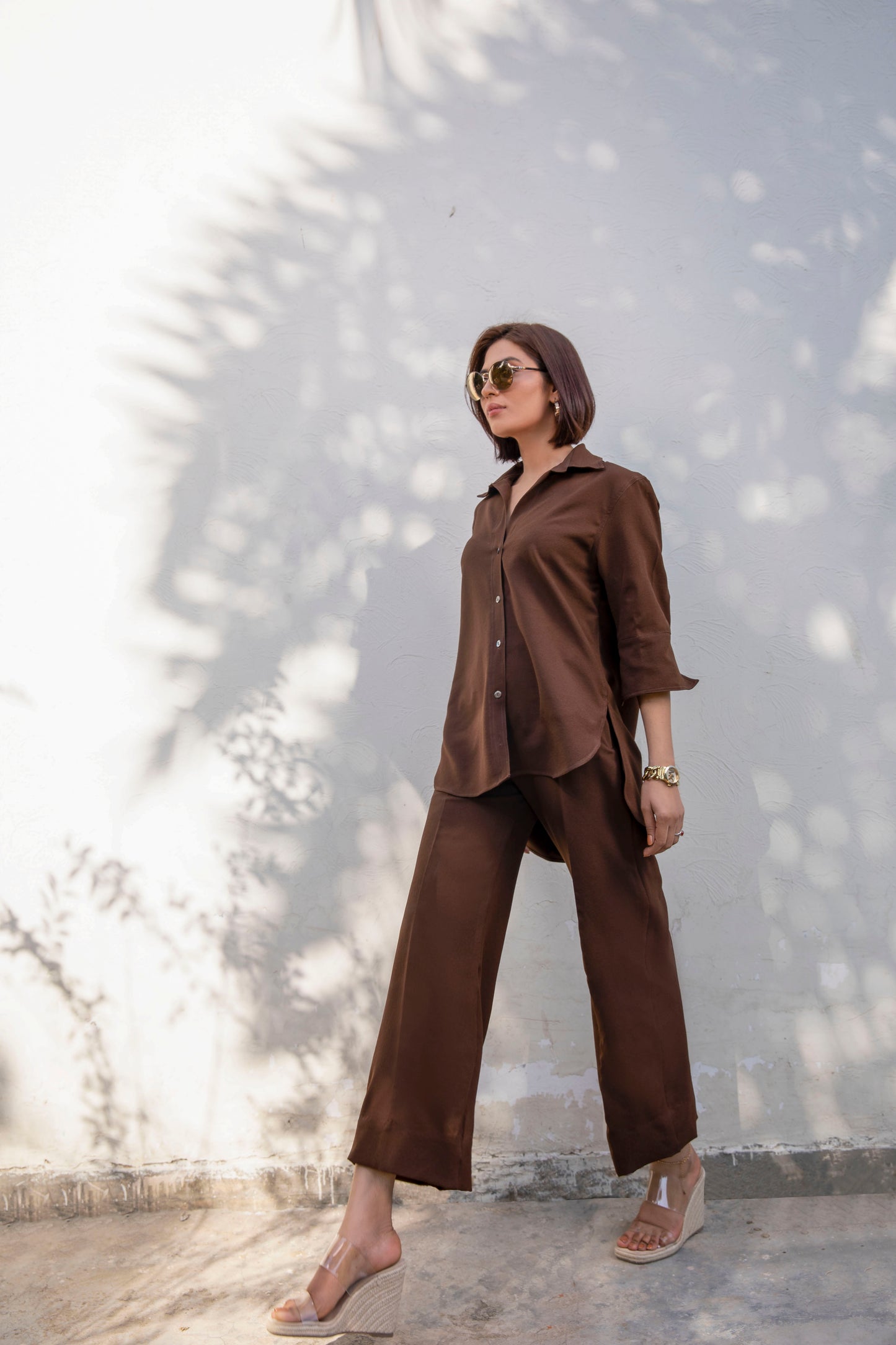 Dusana B233brown - LeMubdi Clothing