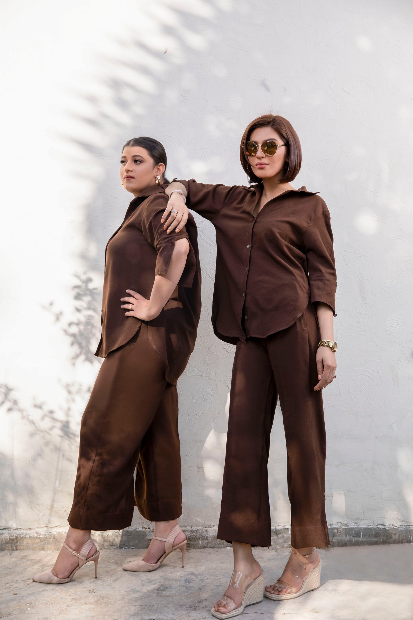 Dusana B233brown - LeMubdi Clothing