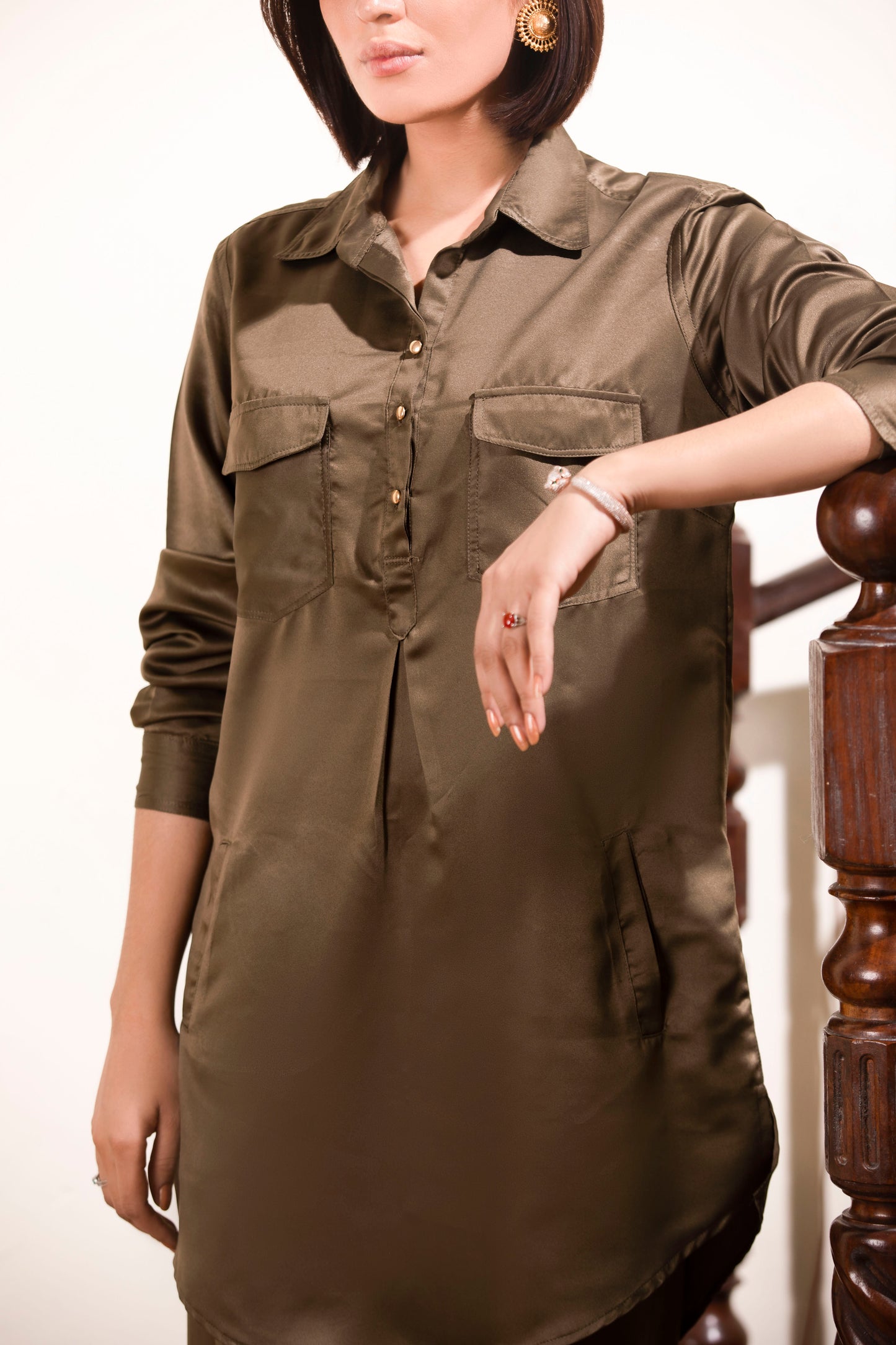 Vigor B241khaki - LeMubdi Clothing