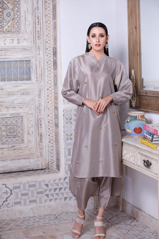 Grey Festive P-97 - LeMubdi Clothing