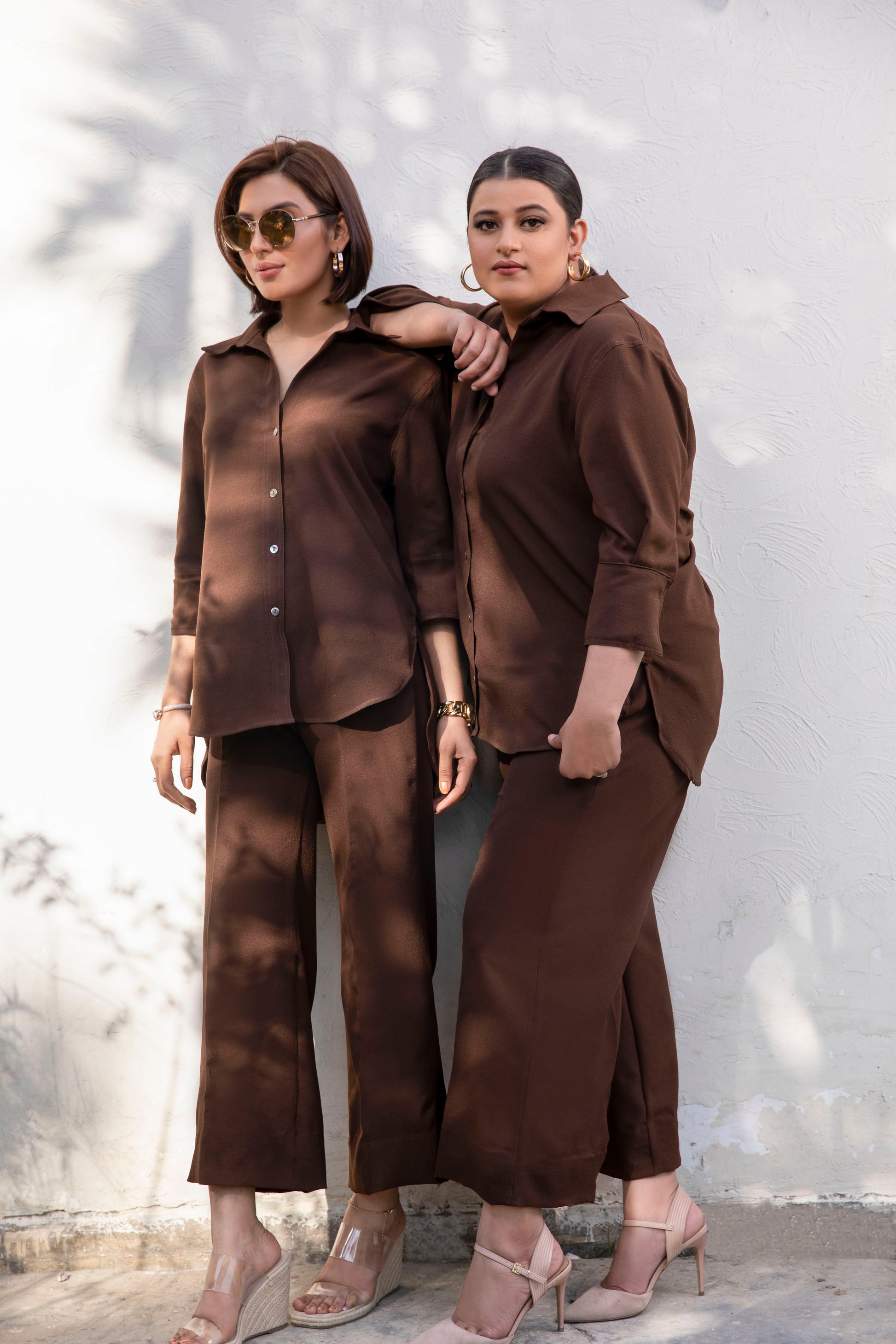 Dusana B233brown - LeMubdi Clothing