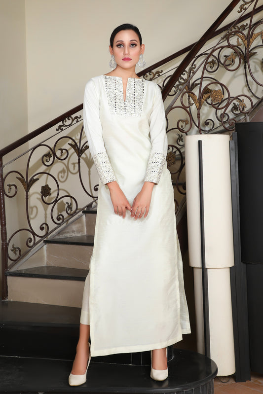 Flow B231white - LeMubdi Clothing